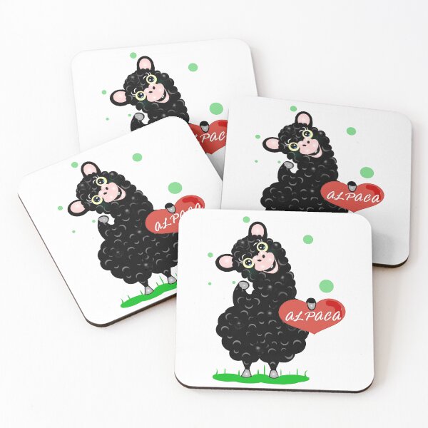Item preview, Happy Alpaca  designed and sold by Shirley cute art .