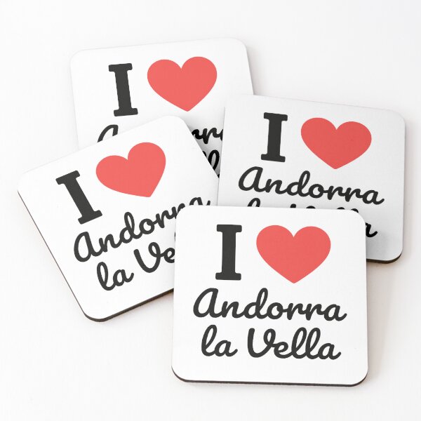 Item preview, I Love Andorra la Vella | Andorra Capital Typography | Culture, Mountains & Urban Charm Design designed and sold by PaintedPixels01.