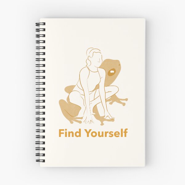 Item preview, Find Yourself Frog Yoga Pose – Zen Mandukasana Spirit Animal Art designed and sold by WellspringXflow.