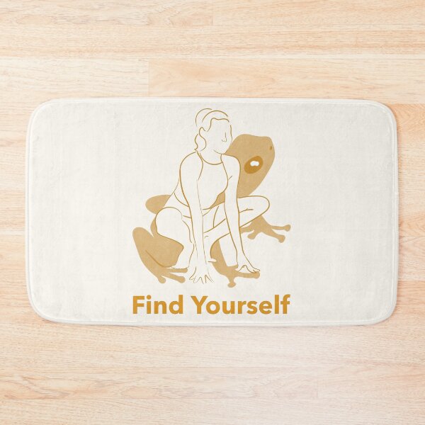 Item preview, Find Yourself Frog Yoga Pose – Zen Mandukasana Spirit Animal Art designed and sold by WellspringXflow.