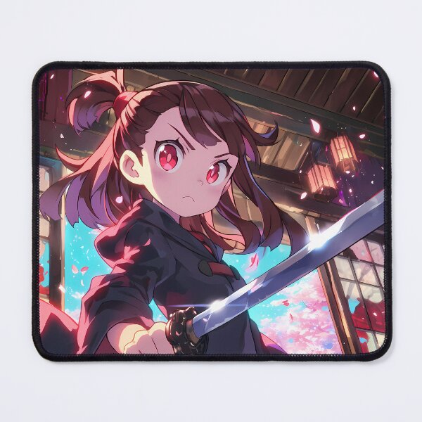 Item preview, Atsuko Kagari Little Witch Academia Chibi Sakura Sunset Magic designed and sold by TanglenRabbit.