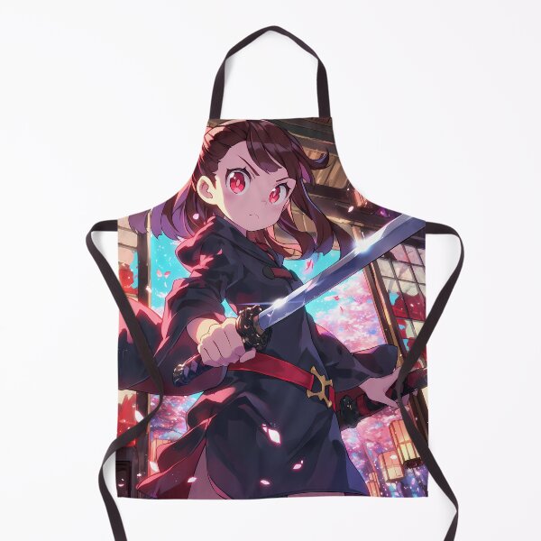 Item preview, Atsuko Kagari Little Witch Academia Chibi Sakura Sunset Magic designed and sold by TanglenRabbit.