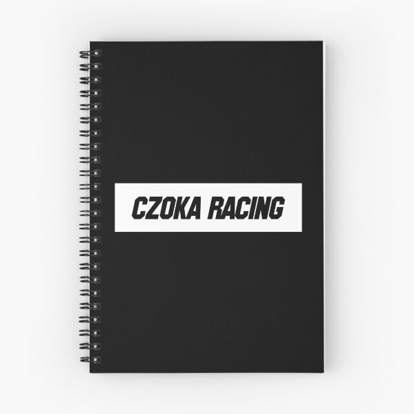 Artikelvorschau, Czoka Racing Autoaufkleber mit kursiver schwarzer Schrift auf weißem Hintergrund entworfen und verkauft von Martin Czoka.