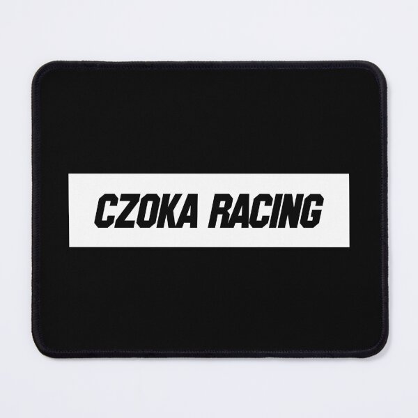 Item preview, Czoka Racing Italic Black Text White Background Bumper Sticker designed and sold by Martin Czoka.