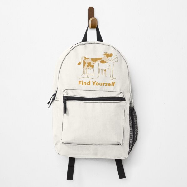 Item preview, Find Yourself Cow Yoga Pose – Bitilasana Zen Animal Spirit Design designed and sold by WellspringXflow.