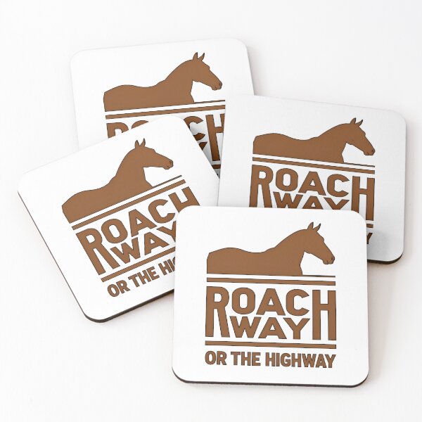 Item preview, Roach Way or the Highway Witcher - Funny Geralt Gamer Quote sign (Version 2 - brown text) designed and sold by SlightlyUnreal.
