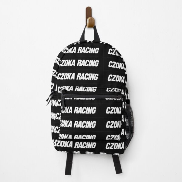 Item preview, Czoka Racing Italic White Text Black Background Bumper Sticker designed and sold by Martin Czoka.