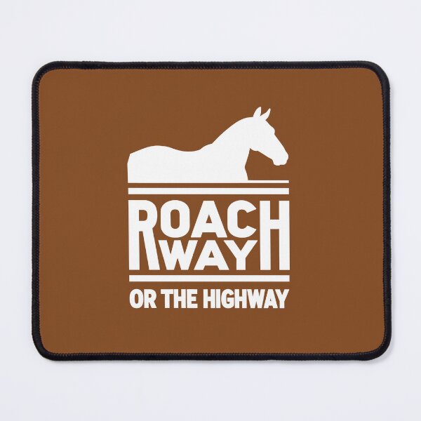 Item preview, Roach Way or the Highway Witcher - Funny Geralt Gamer Quote sign (Version 2 - brown bg) designed and sold by SlightlyUnreal.