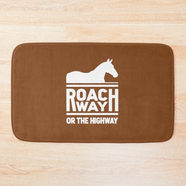 Item preview, Roach Way or the Highway Witcher - Funny Geralt Gamer Quote sign (Version 2 - brown bg) designed and sold by SlightlyUnreal.