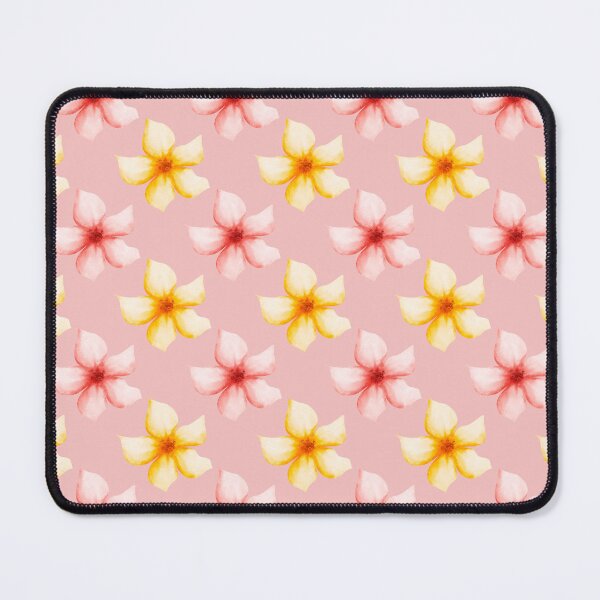 Item preview, Pastel Pink and Yellow Floral Scarf — Pink Watercolor Flower Bandana & Lightweight Neck Scarf designed and sold by FestivityFinds.