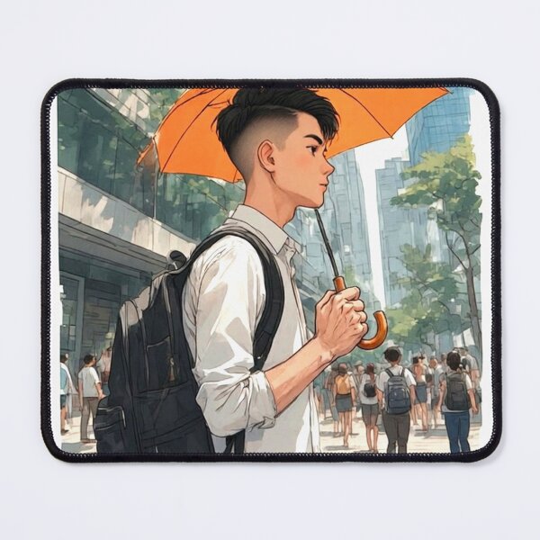 Item preview, Using an umbrella to protect yourself. designed and sold by Whose-sweat.