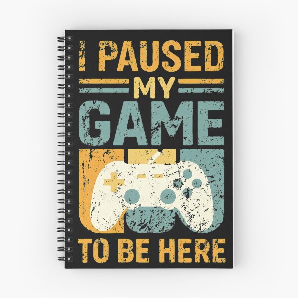 Item preview, I Paused My Game To Be Here Game Online Gaming Parody Gamer Funny Gift Tee Black T Shirt  designed and sold by OlyvieArt.