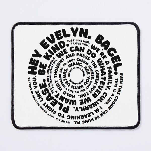 Item preview, EEAAO Word Bagel designed and sold by jellyfishionado.