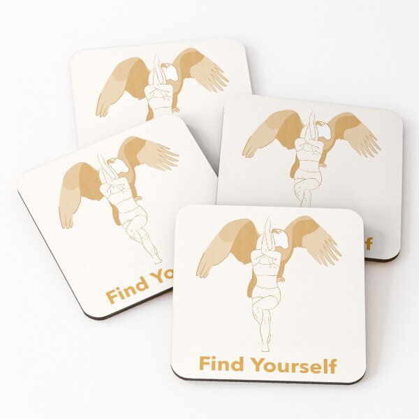 Item preview, Find Yourself Eagle Yoga Pose – Garudasana Focus and Balance Art designed and sold by WellspringXflow.