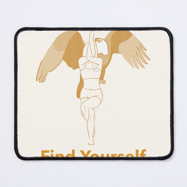 Item preview, Find Yourself Eagle Yoga Pose – Garudasana Focus and Balance Art designed and sold by WellspringXflow.