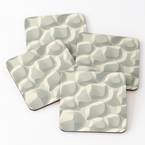 Item preview, Organic Pattern of Minimalist Pebbles and Stones designed and sold by ViralVibeLab.