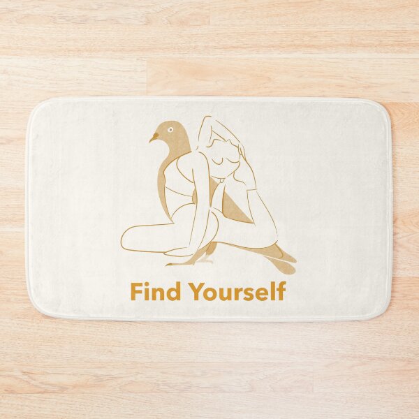 Item preview, Find Yourself Dove Yoga Pose – Kapotasana Peace and Devotion Art designed and sold by WellspringXflow.