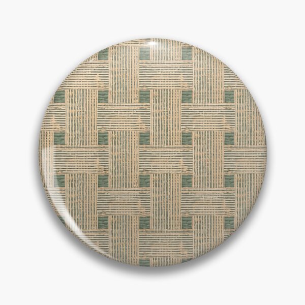 Item preview, Sage Green White Terra Cotta Cream Basket Weave Pattern designed and sold by burbankdesigns.