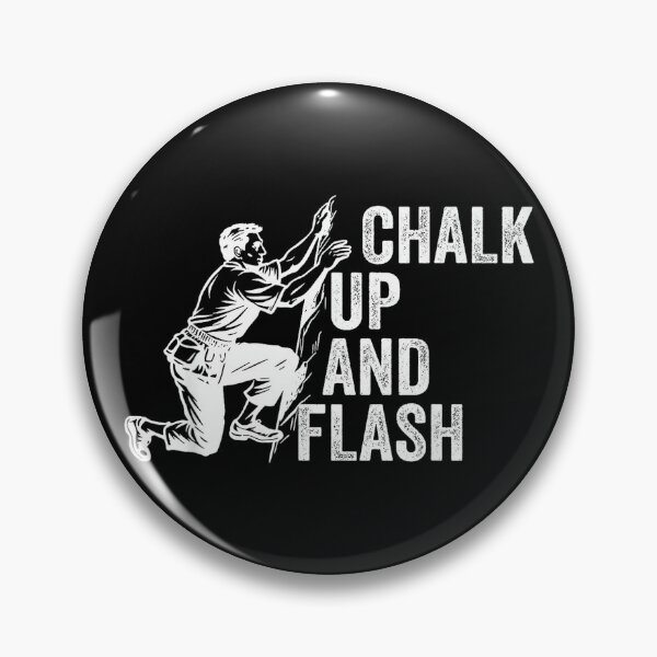 Item preview, Boulderer Chalk Up And Flash Bouldering designed and sold by JoyJRamos.