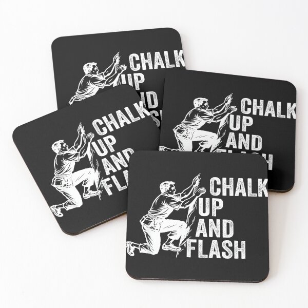 Item preview, Boulderer Chalk Up And Flash Bouldering designed and sold by JoyJRamos.