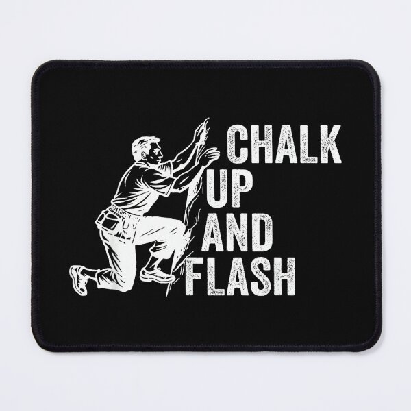 Item preview, Boulderer Chalk Up And Flash Bouldering designed and sold by JoyJRamos.