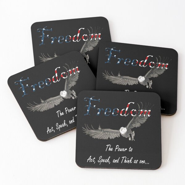 Item preview, Freedom - The Power to Act, Speak, and Think as one... designed and sold by Designs à la Sonia.