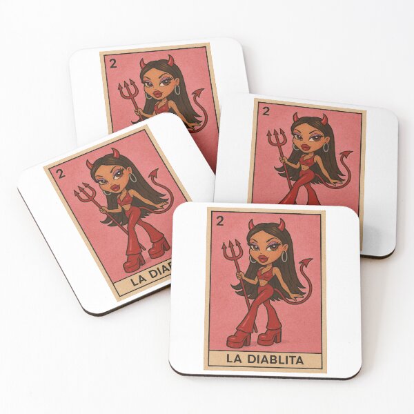 Item preview, La Diablita Loteria Card designed and sold by bleedsbluedesigns.