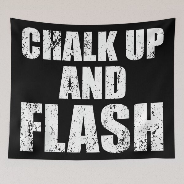 Item preview, Boulderer Chalk Up And Flash Bouldering designed and sold by JoyJRamos.