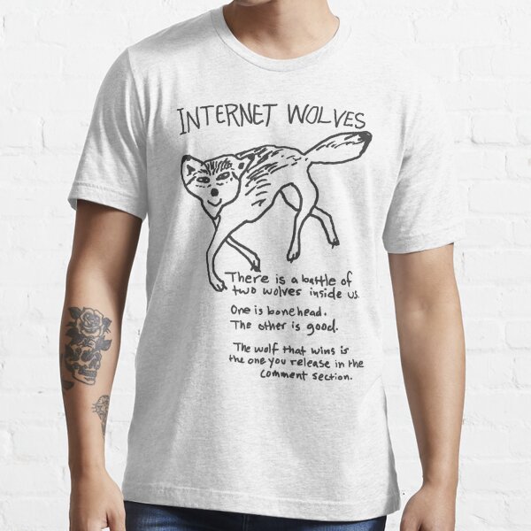 Internet Wolves T Shirt For Sale By Wytrab8 Redbubble Wolf T Shirts Wolves T Shirts 