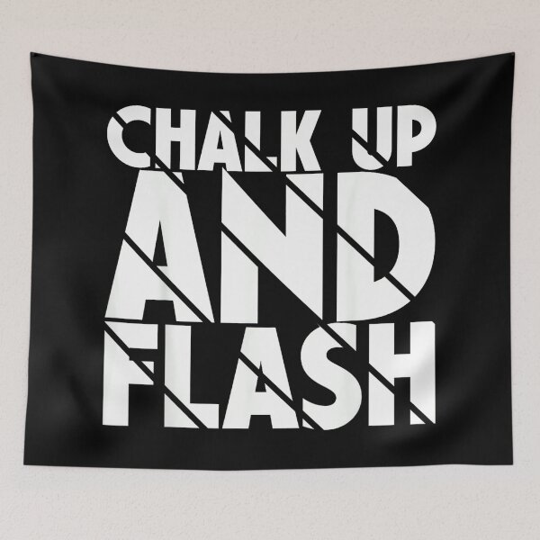 Item preview, Boulderer Chalk Up And Flash Bouldering designed and sold by JoyJRamos.
