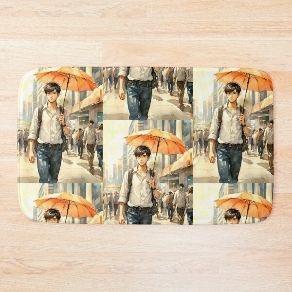 Item preview, Using an umbrella to protect yourself. designed and sold by Whose-sweat.
