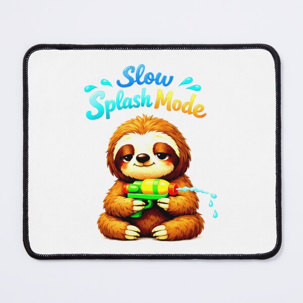 Item preview, Slow Splash Sloth Songkran Funny Shirt designed and sold by Thai Vibe Studio.