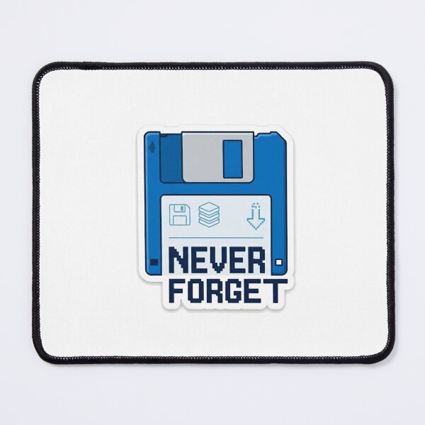Artikelvorschau, Nie vergessen – Retro Tech Floppy Disk Aufkleber entworfen und verkauft von Elefa30.