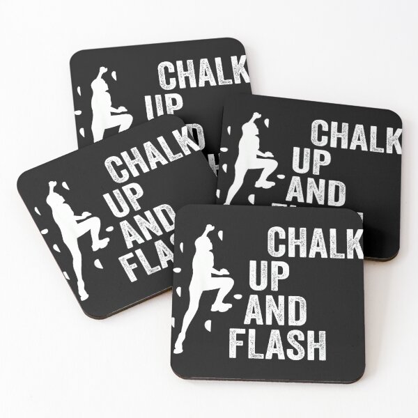 Item preview, Boulderer Chalk Up And Flash Bouldering designed and sold by JoyJRamos.
