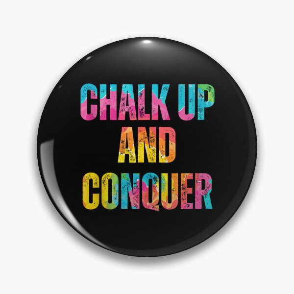 Item preview, Boulderer Chalk Up And Conquer Bouldering designed and sold by JoyJRamos.