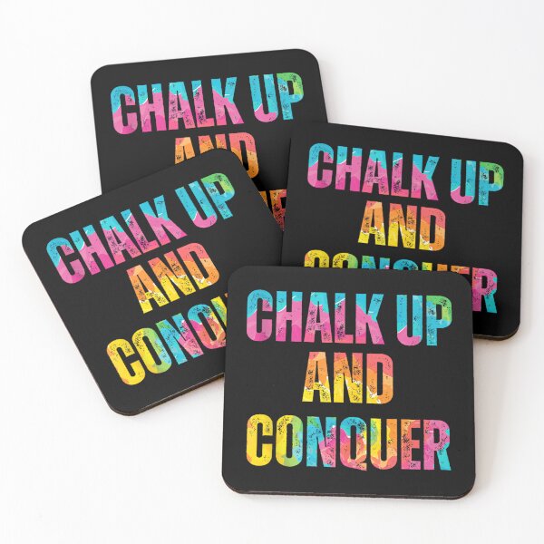Item preview, Boulderer Chalk Up And Conquer Bouldering designed and sold by JoyJRamos.