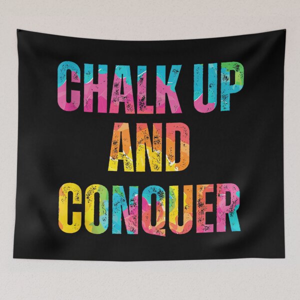 Item preview, Boulderer Chalk Up And Conquer Bouldering designed and sold by JoyJRamos.