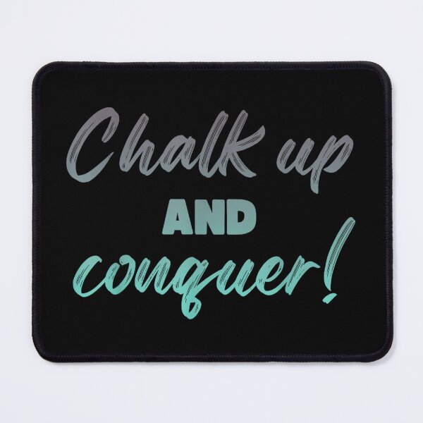 Item preview, Boulderer Chalk Up And Conquer Bouldering designed and sold by JoyJRamos.