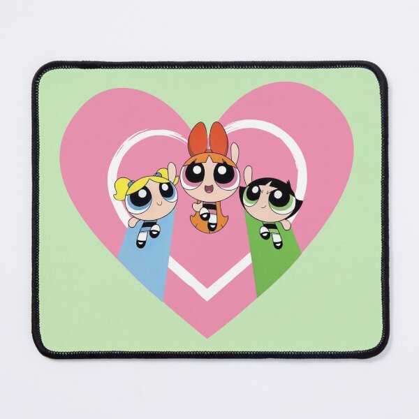 Item preview, Powerpuff Girls Heart with Color Trails Design designed and sold by SweetFury.