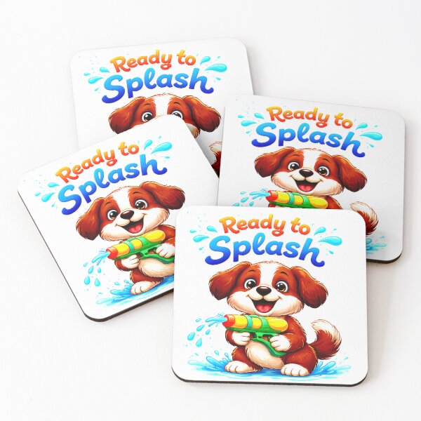 Item preview, Ready to Splash Dog Songkran Shirt designed and sold by Thai Vibe Studio.