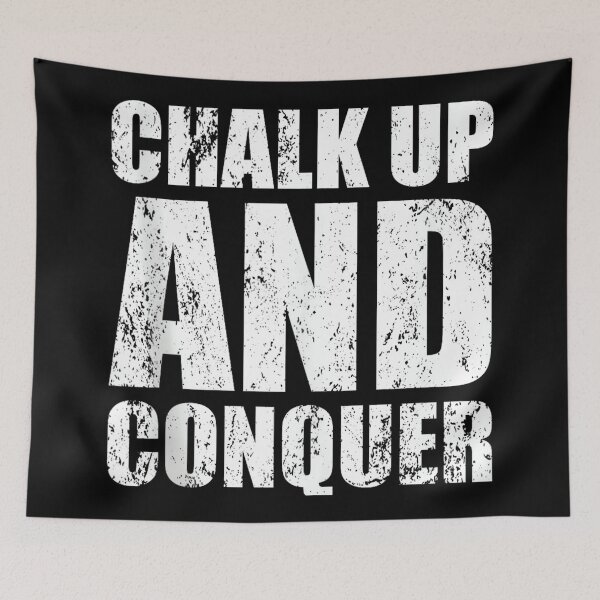 Item preview, Boulderer Chalk Up And Conquer Bouldering designed and sold by JoyJRamos.