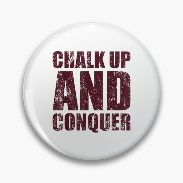 Item preview, Boulderer Chalk Up And Conquer Bouldering designed and sold by JoyJRamos.