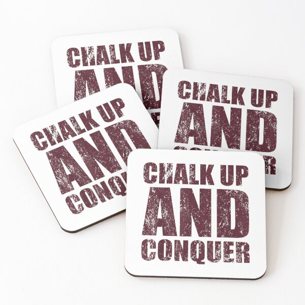 Item preview, Boulderer Chalk Up And Conquer Bouldering designed and sold by JoyJRamos.