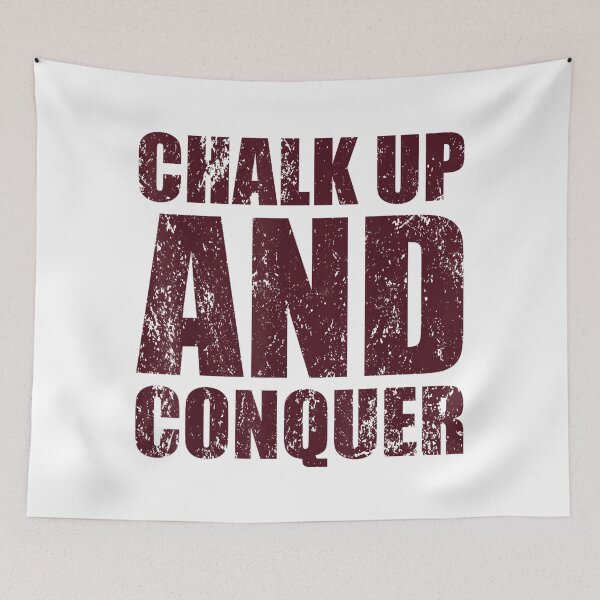 Item preview, Boulderer Chalk Up And Conquer Bouldering designed and sold by JoyJRamos.