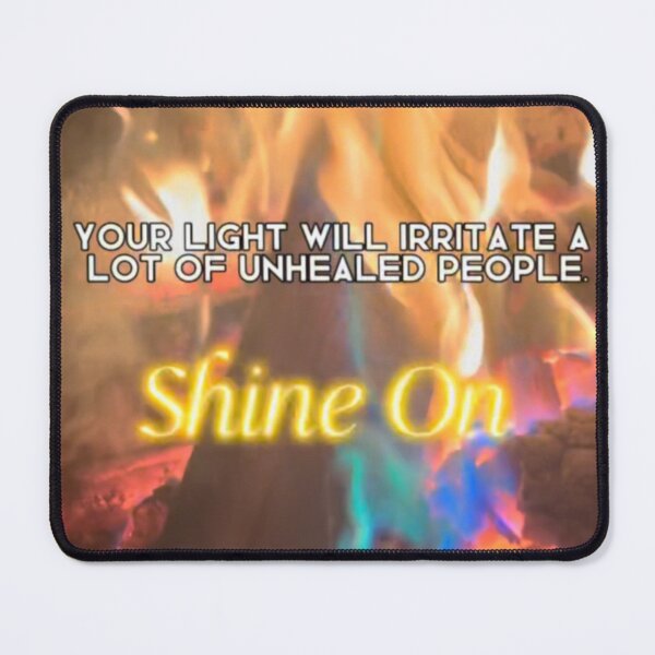 Item preview, Shine On Rainbow Fire – Bold Motivational Quote Design designed and sold by aadventures.