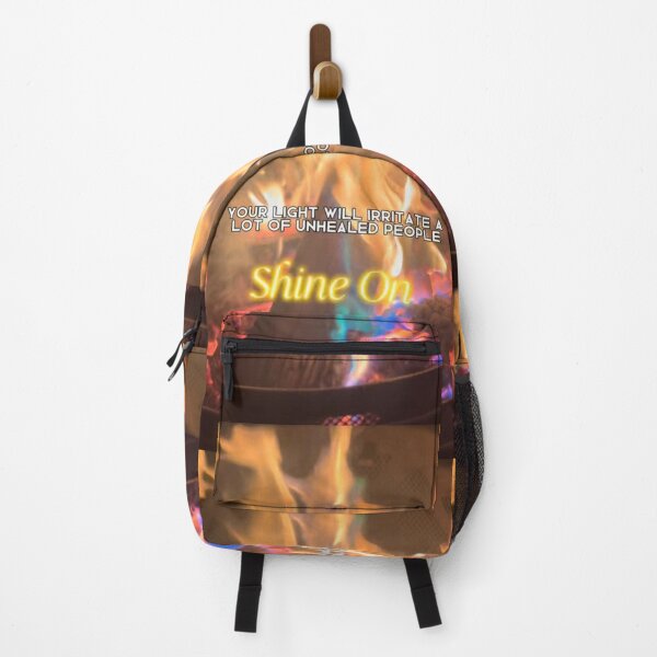 Item preview, Shine On Rainbow Fire – Bold Motivational Quote Design designed and sold by aadventures.