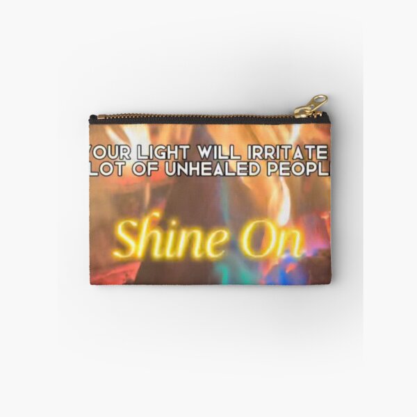 Item preview, Shine On Rainbow Fire – Bold Motivational Quote Design designed and sold by aadventures.