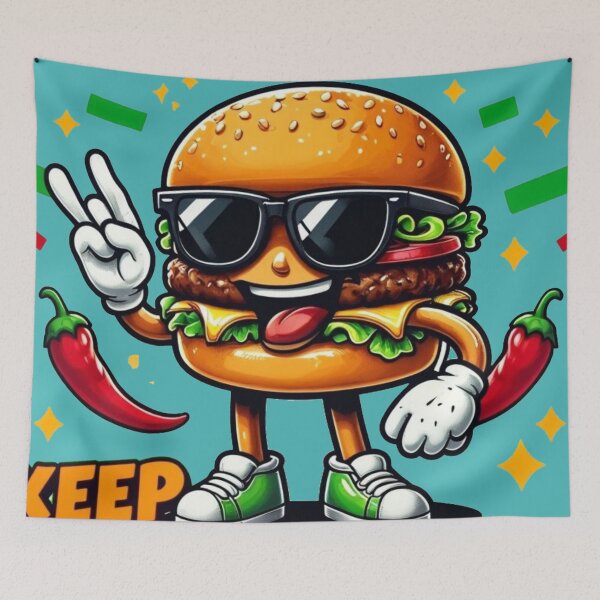 Item preview, Burger designed and sold by GUNAPRIYAA.