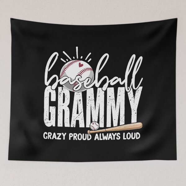 Item preview, Baseball Grammy SVG, Crazy Proud Always Loud, Baseball Grandma, Baseball Grandma Gift designed and sold by gusmanvinagetti.