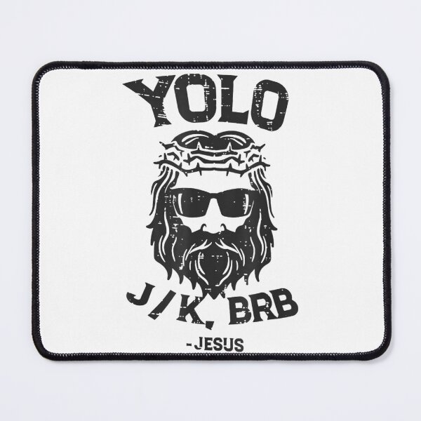 Item preview, Cool Jesus Christ Sunglasses YOLO Vintage Retro Style Redbubble Exclusive T-Shirt designed and sold by MiteKangerin.